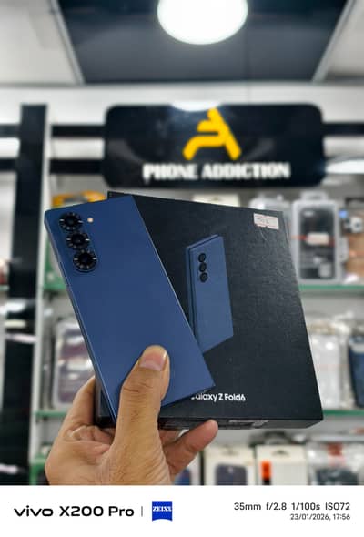 samsung galaxy Z fold 6 | 12\512gb | non-pta | 10\10 | like new