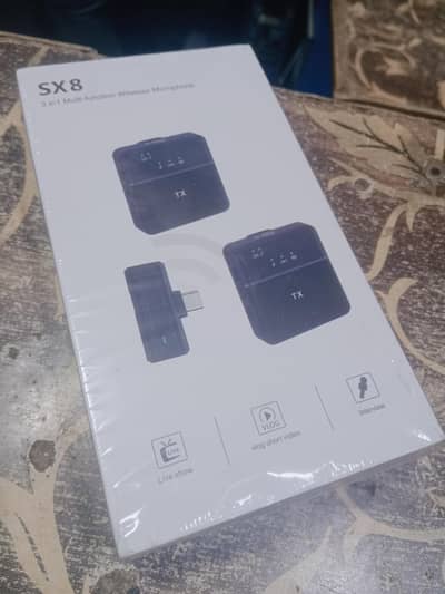 SX8 wireless microphone