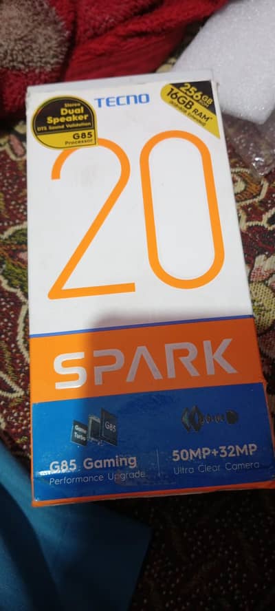 tecno spark 20 8+8.256 compiled box
