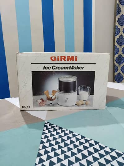 Girmi Ice Cream Maker – Excellent Condition – Fully Working