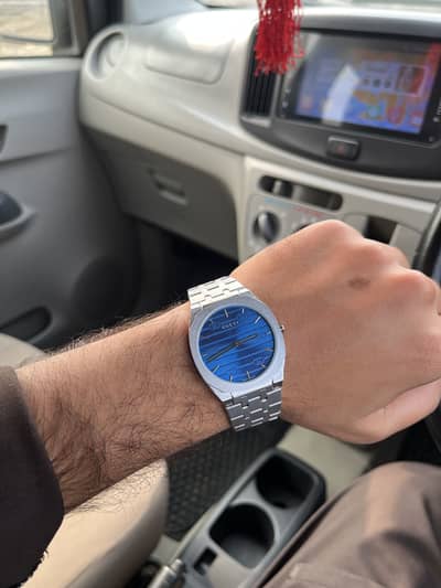 Men watch