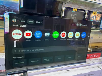 GOOGLE TV 55" 65" 75" 85" SAMSUNG SMART LED TV UHD 4K VOICE CONTROL