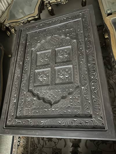 Swati Antique Hand Carved Solid Wood Coffee Tables