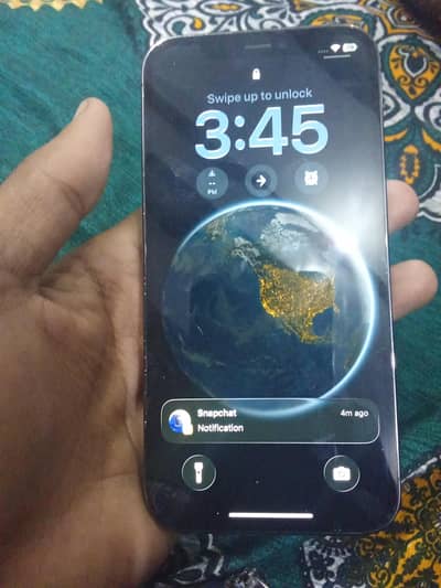 Iphone 12 pro 128 gb  water pack only whatsapp 03007948209