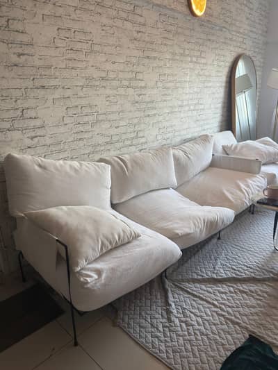 Customized Sofa set 8 seater (hardly used)