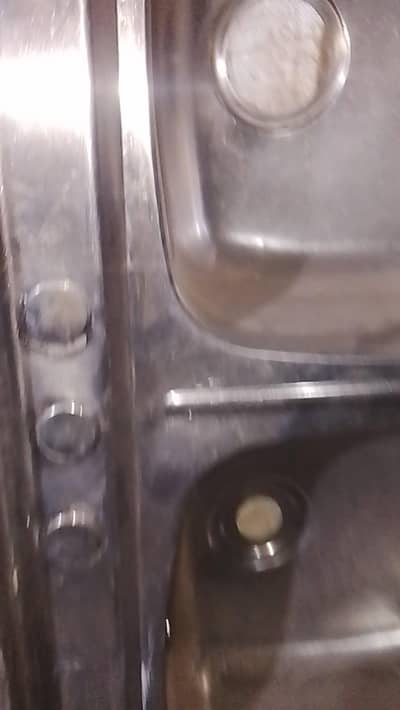 Steel sink