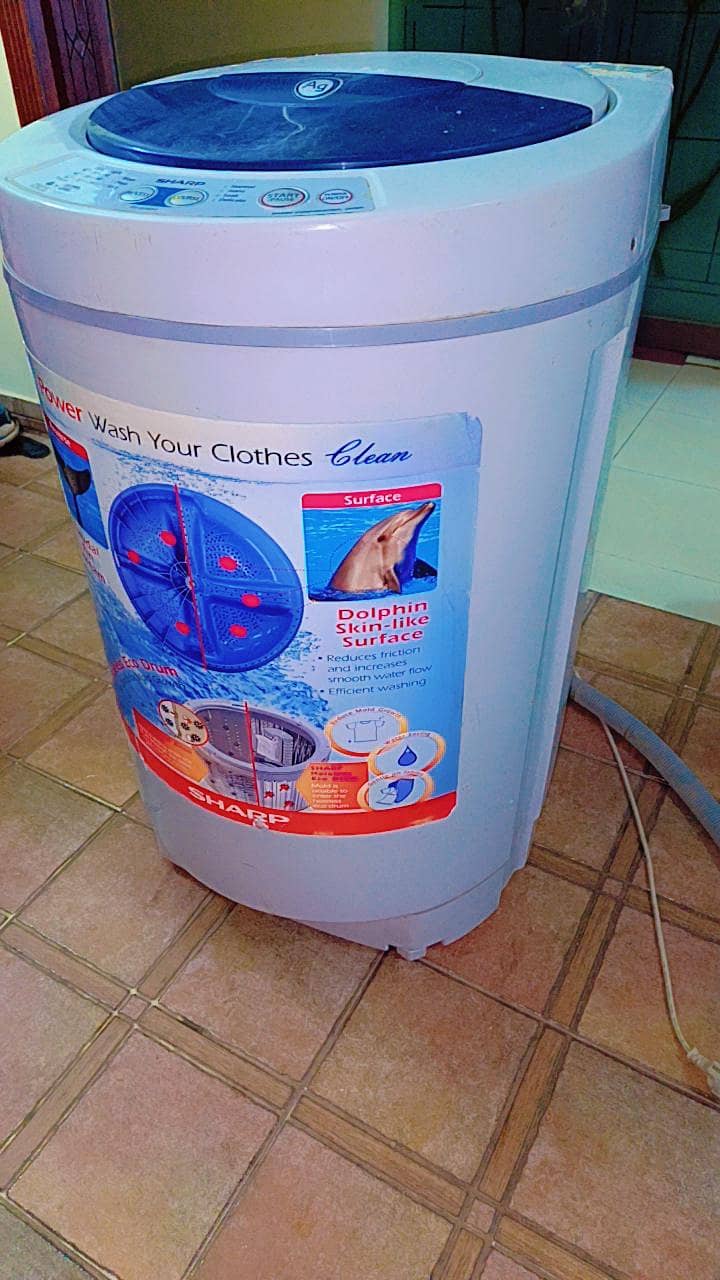 sharp automatic washing machine 0