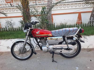 Honda CG-125cc Model 2021 Special Edition Karachi Number