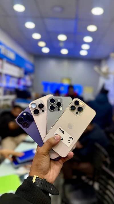 iPhone 12 13 14 15 16 17 pro max PTA Approved Non PTA JV ( stock)