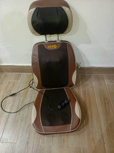 Mobile seat massager with foot massager