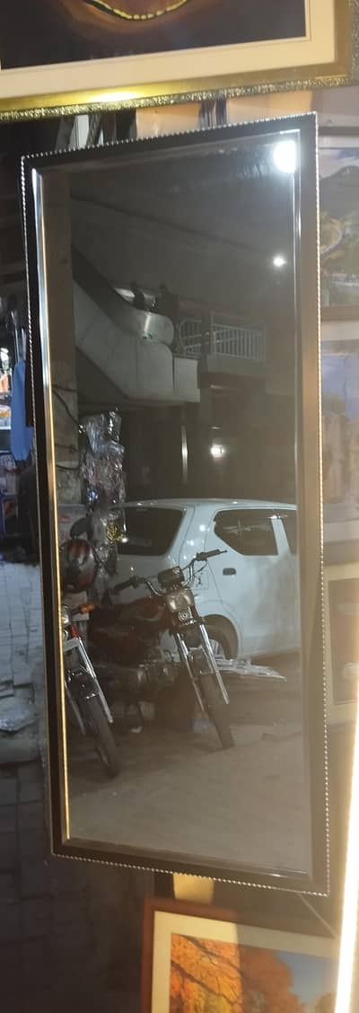 4ft wall mirror new condition .