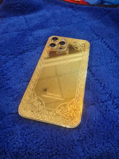 Iphone 12 Pro Max Gold Plated
