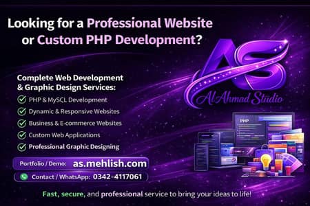 Grow Your Business with Professional Web Development – Al Ahmad Studio