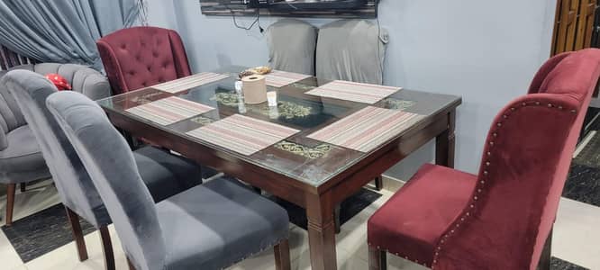 complete original Sheeham table and  chairs