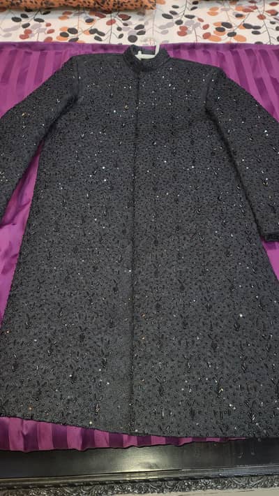 new sherwani black colour