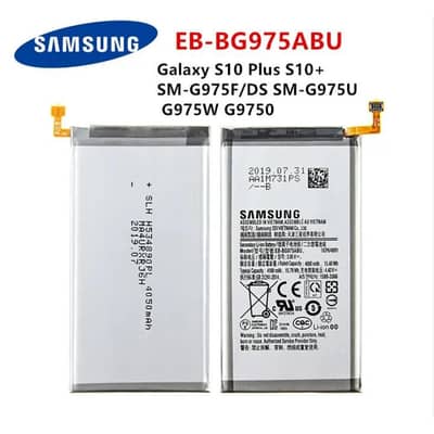 Only Mobile Battery Original 100% Galaxy S10 VS  Plus S10+