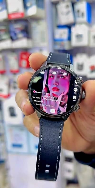 Android 4G sim supported Smartwatch 4GB RAM