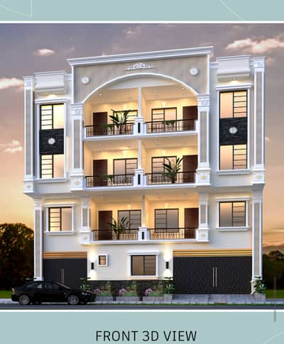 3 Bed Dd 2nd Floor With Roof