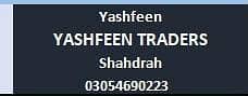 order Booker required Yashfeen Traders