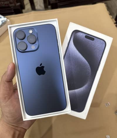 iPhone 15 Pro Max 256gb HK Complete Box
