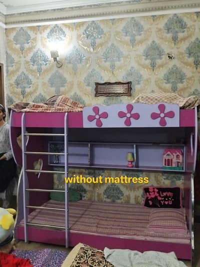 kids bunk bed (without mattress)
