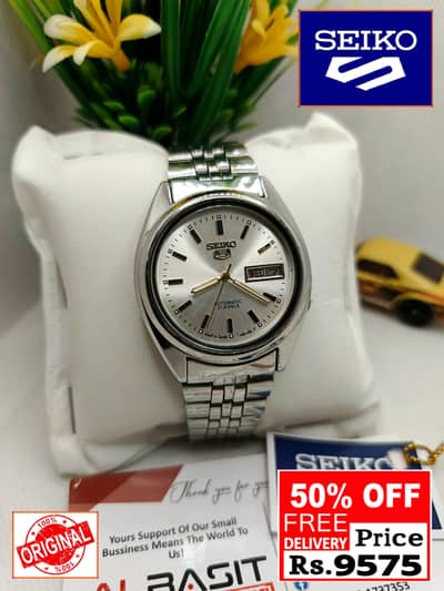 Seiko 5 Citizen Orient Automatic Pre-Owned watch Japan 03161737353