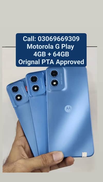 Motorola Moto G Play 2024 With Box LED Display Type C With Warranty