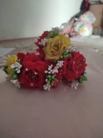 set of 2 handmade rose flowers gajray for women