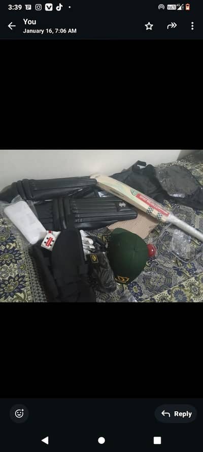 Hard Ball Cricket Kit  – Large Size