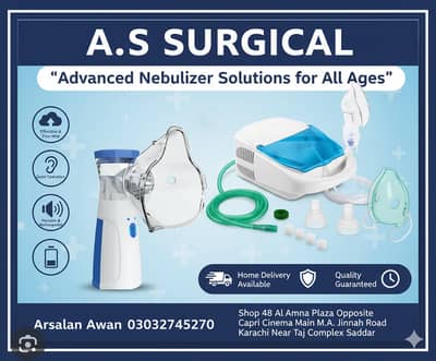 Nebulizer Machine for Home & Hospital Use – Karachi