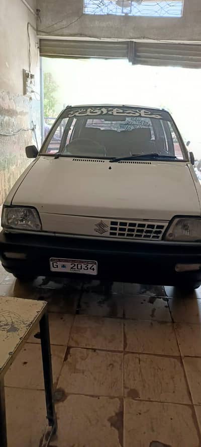 Mehran 1989 Model Good Condition
