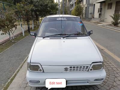 AOA. I am selling my lushed condition Suzuki Mehran VXR.