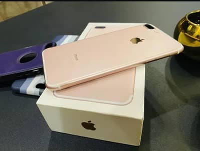 iPhone 7 plus 128gb with complete box whatsapp number 03230981082