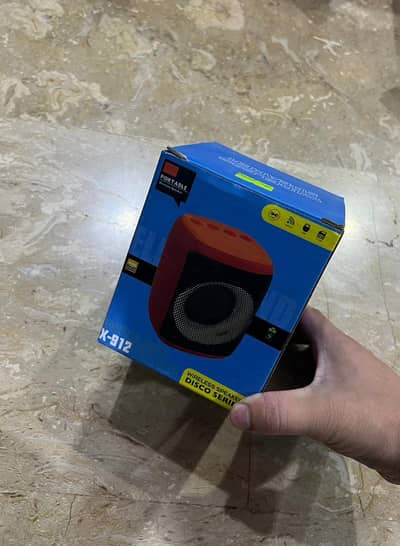 Mini Disco Speaker X-912 – Wireless Bluetooth – RGB Party Lights