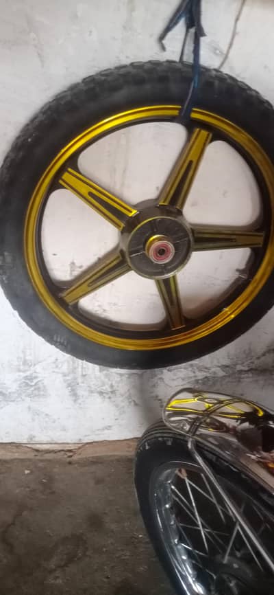 7t Special rims and tyres