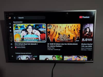 smart led 32 inch voice control airmouse built in