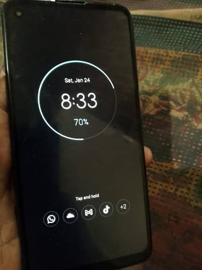 Motorola g power 4+64. PTA Approved type c 5000. mh battery