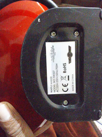 Gourmet Gadgetry waffle maker 220v 700W for sale