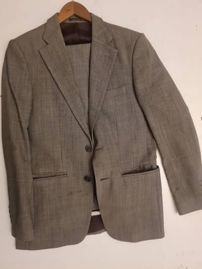 Zara Man dark grey suit
