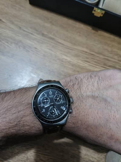 Swatch Irony original watch chronograph working