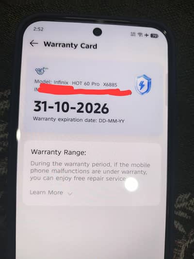 Infinix hot 60 pro  8+8gb 128gb