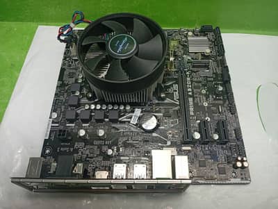 Ryzen 3 2200G + Asus Prime A320M-K + Heatsink