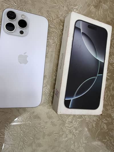 iPhone 16 pro max jv white  512g