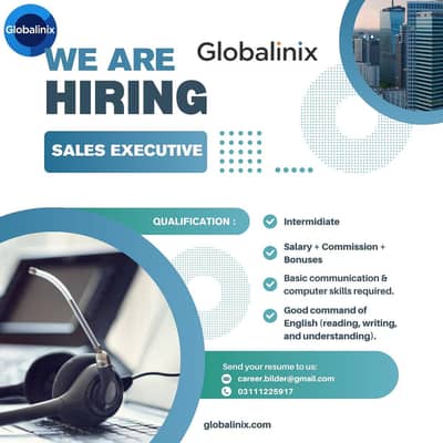 Required a Sales Executive