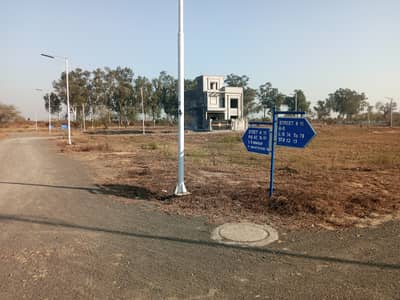 8 Marla Plot For Sale Zam Zam City Near Bismillah Housing Scheme Lahore