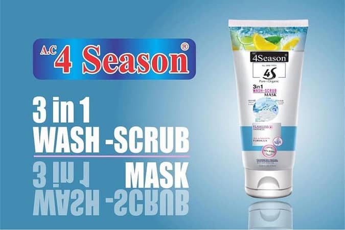 4 season 3in1 Wash-Scrub-Mask-175ml