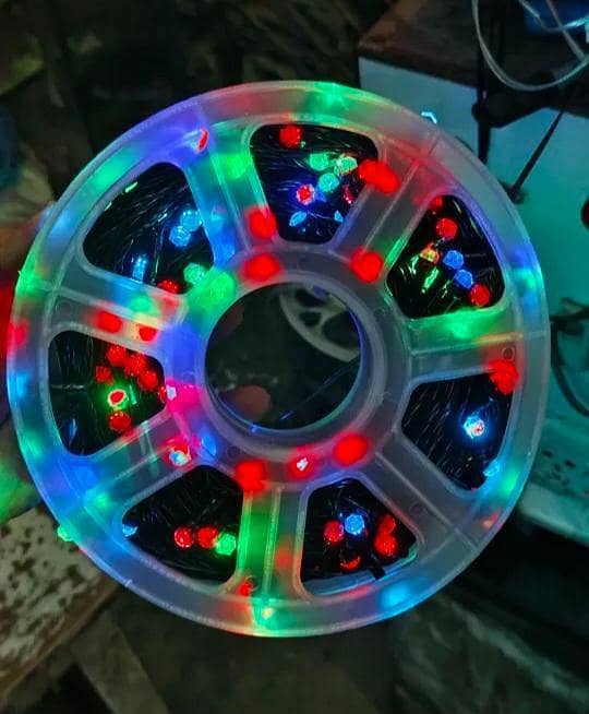 Multicolor Fairy Lights 50 Foot Long String Outdoor Plug In Multi Color Fairy Light with Male Female Connectors