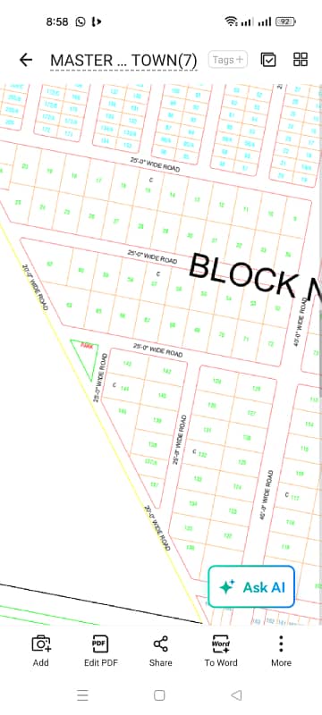 PIR AHMED ZAMAN TOWN BLOCK 3 KDA LEASE BOUNDARY WALL SOCIETY