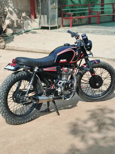 Honda CG125 Total Modified Cafe Racer