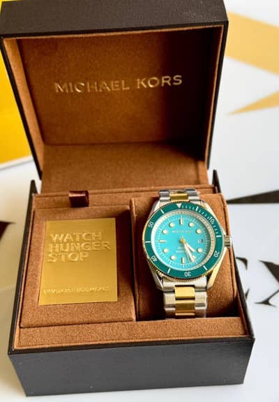 Michael Kors original genuine Mari time 200m water resistant watch